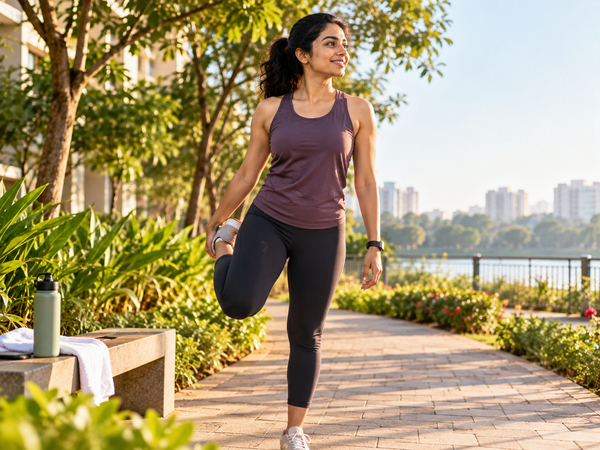 Guided movement integrated naturally into an ordinary routine